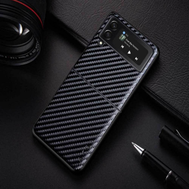 갤 겔럭시 제트플립3 갤럭시 Z 플립3 filp3 카본 스크래치 방지 하드 쉘 폰케이스