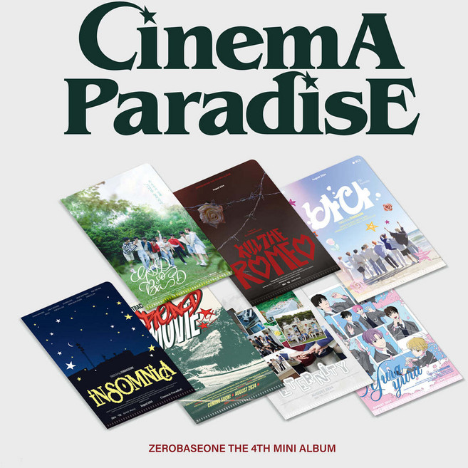 제베원 제로베이스원 앨범 ZEROBASEONE ZB1 앨범 미니 4집 시네마 파라다이스 CINEMA PARADISE 제로즈 ZEROSE ver. 미개봉 / 버전, 2.KILL THE ROMEO