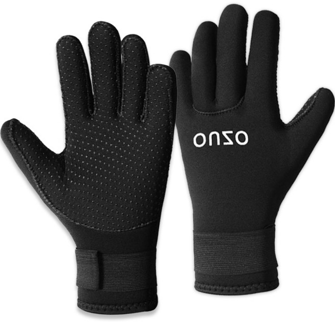 OUZO 해루질 스노쿨링 물놀이 스킨스쿠버 프리다이빙 장갑 3mm