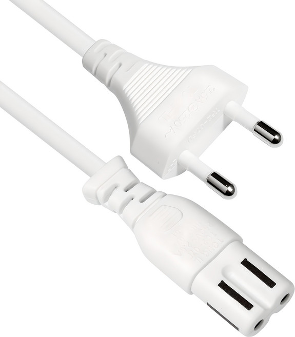 마하링크 국산 AC 8자 코드 파워케이블 화이트 CP-1471, 1개, 5m