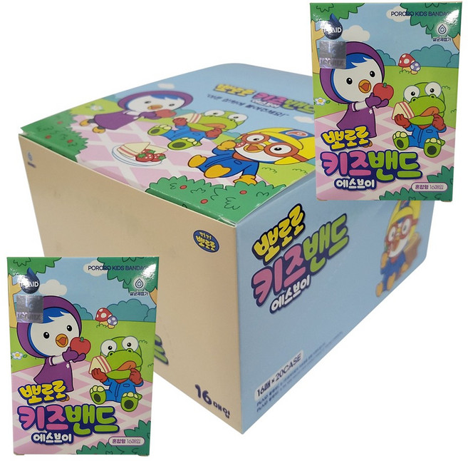 뽀로로 밴드 혼합형, 320개입, 1세트