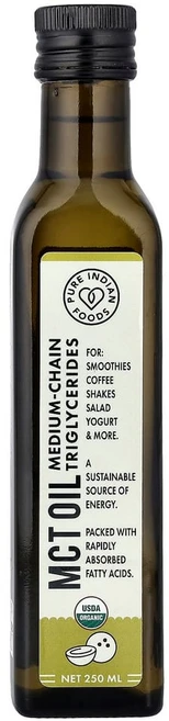 퓨어인디언푸드 MCT 오일 250ml, 1개 - 쿠팡