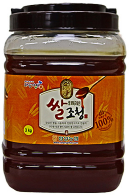 [하늘가애] 함양농협 쌀조청 3kg, 1개