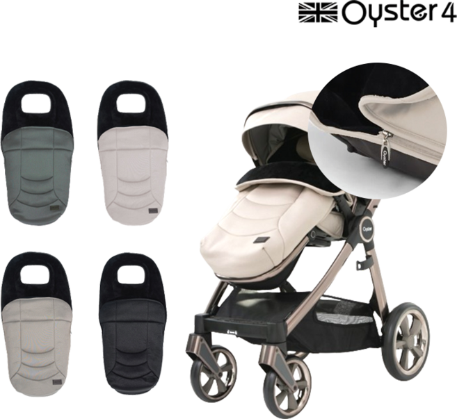 [공식판매처] 오이스터3 오이스터4 전용 풋머프 겨울 보온 클래식 에디션 밍크 헌터그린 블랙 머큐리 캐비어 페퍼 샌드, 1개, 오이스터 3/4 전용 풋머프