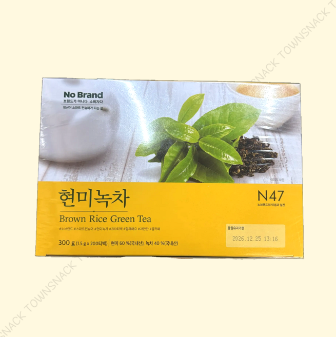 노브랜드 현미녹차, 300g, 1개, 200개입