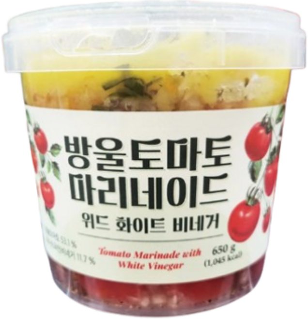 라쿠치나 방울토마토 마리네이드, 1개, 650g