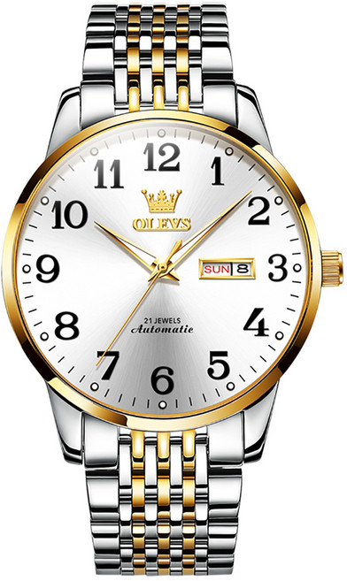 Angel 남성시계 오토매틱 기계식 메탈시계 남자 시계 방수 야광