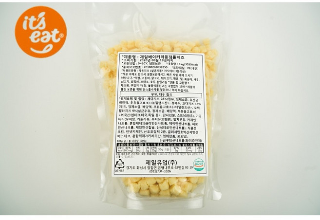 제일유업 잇츠잇 제일베이커리 융점 롤치즈, 1개, 1kg