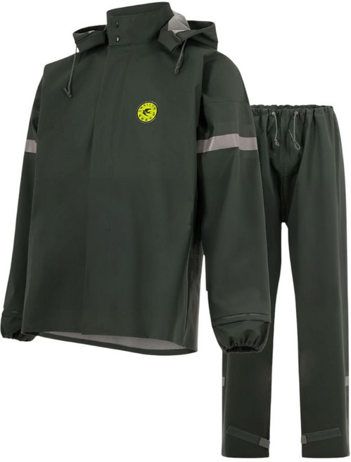 제비표우비 상하세트 남성 기능성 라이더우비 레인코트 빅사이즈 우의