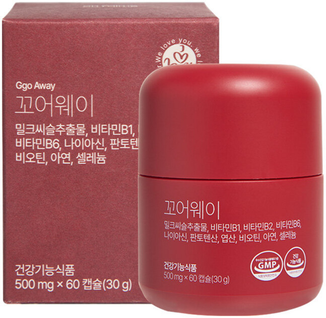 옹쌔므옹땜 꼬어웨이 1박스, 60정