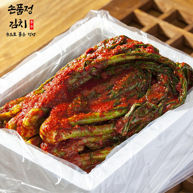 손품정 진짜 전라도 돌산 갓김치 국내산, 1개, 3kg