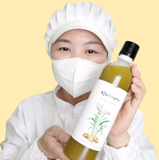 농부창고 물 한 방울 없는 생강진액 생강차, 600g, 3개, 1개입