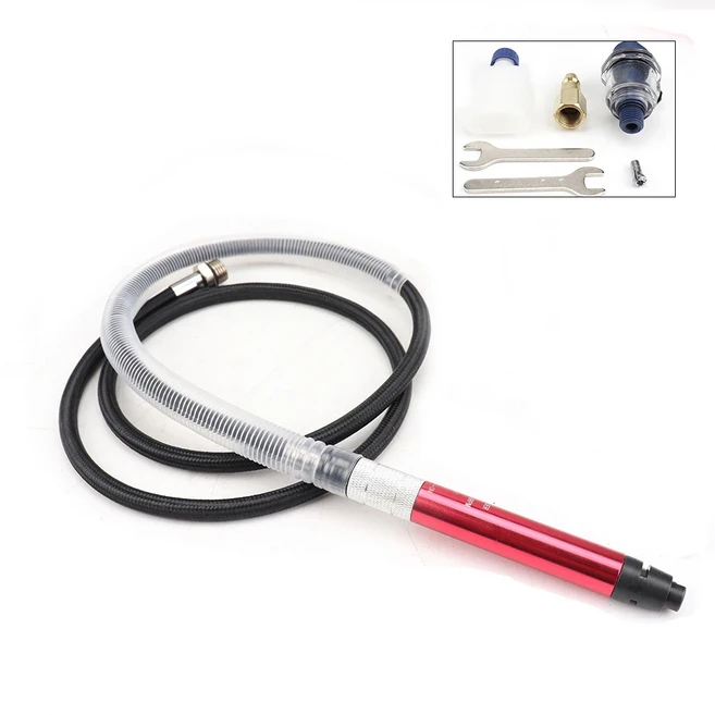 공기 연삭 펜 조각 및 금속 목재 청소 모따기 58000RPM 용 마이크로 세트, 03 Air Die Grinder