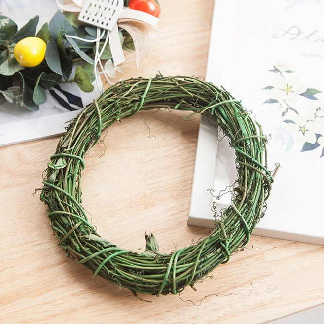 넝쿨 리스 링 틀 20cm 만들기 재료 diy 크리스마스 벽걸이 인테리어 장식 소품, 리스틀 20cm, 1개