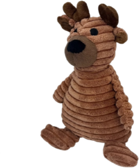 멍케어 강아지 동물 장난감 터그놀이 애착인형 삑삑이 15종, 1개, 루돌프