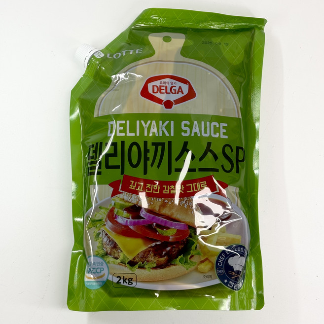 롯데 델리야끼소스 2kg (파우치), 2개
