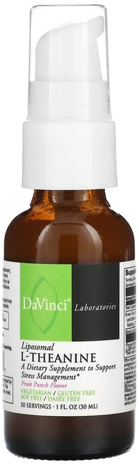 다빈치 랩 오브 버몬트 리포조말 L-테아닌 과일펀치 30ml, 1개, 29.574ml - 쿠팡