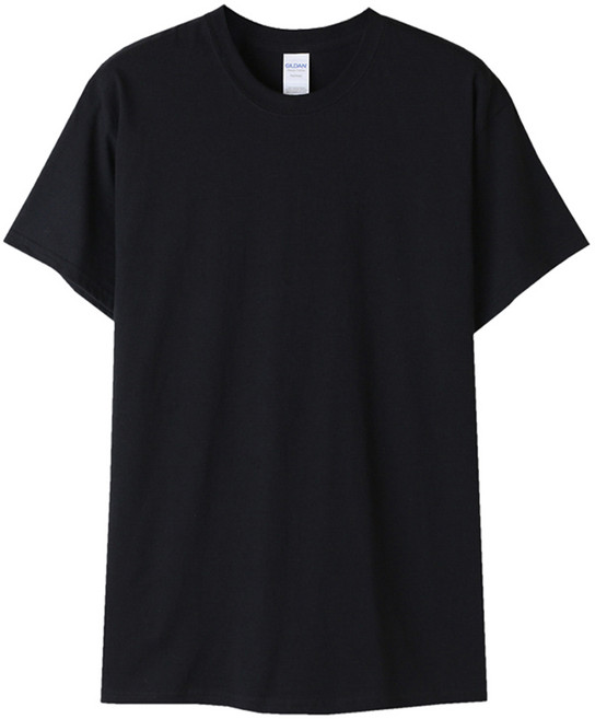 길단 헤비 코튼 5.5oz USA핏 남녀공용 라운드 반팔 티셔츠