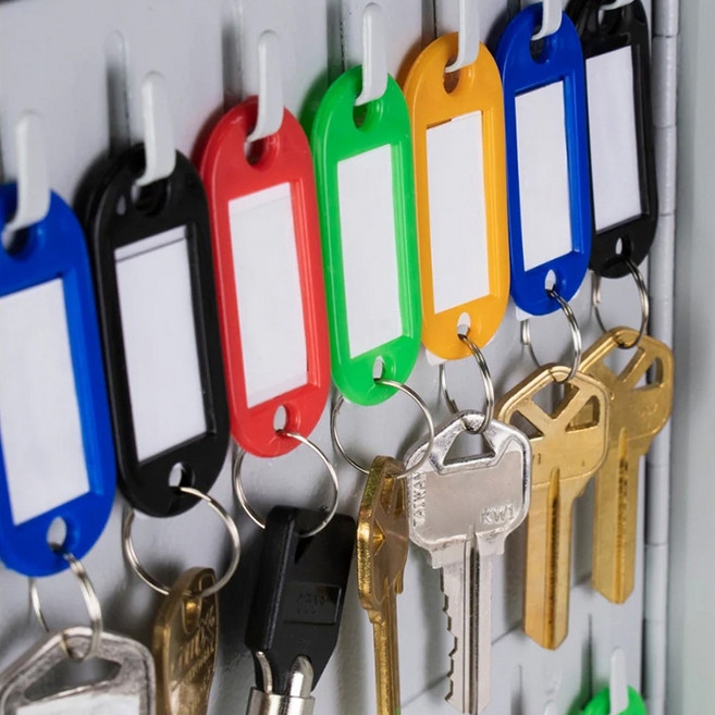 미니 네임택 키링 사물함 락커 열쇠 이름표 열쇠고리