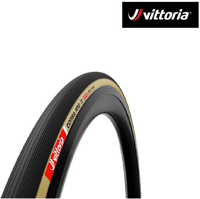 비토리아 코르사 프로 튜브타입 700C 로드 자전거 폴딩 타이어 본사직판, 1개