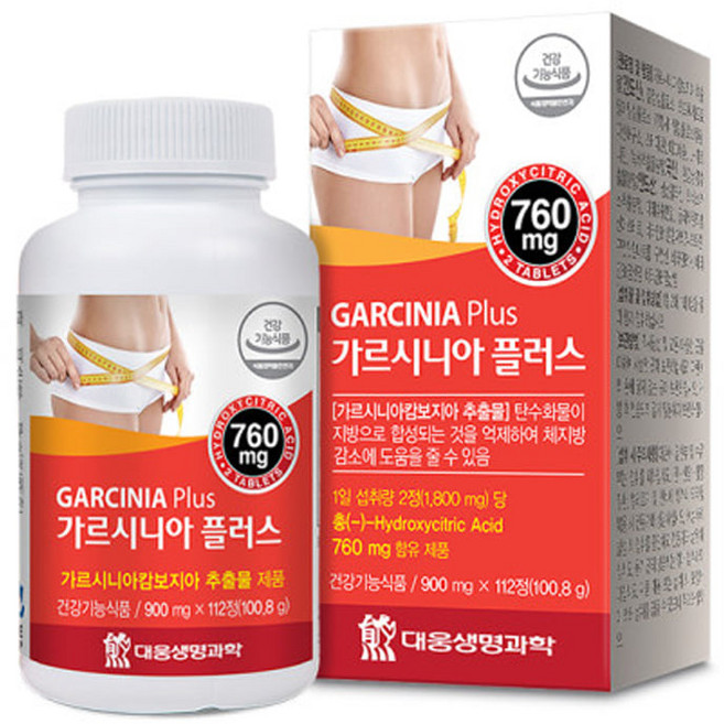 대웅생명과학 가르시니아 플러스, 112정, 1개
