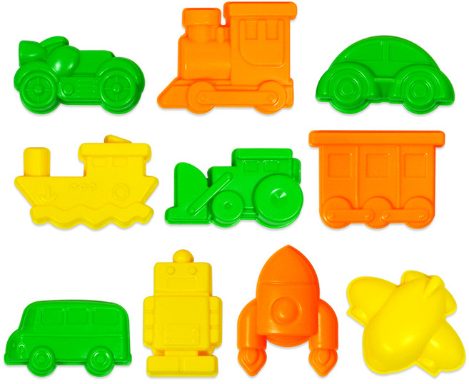 미니 이동수단 모양틀 / 키즈맘아트 모래 놀이 모양 칼 찍기 틀 커터 몰드 세트 자동차 바다 공룡 동물 모래성 이동수단 모션샌드 샌드 클레이 플레이 도우 집콕 엄마표미술 홈스쿨, 1개
