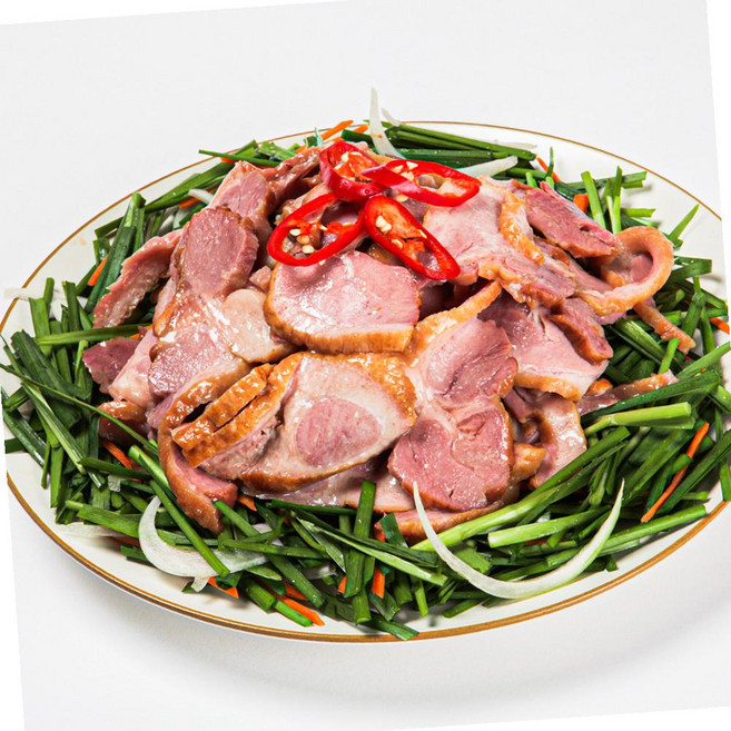 벌크 오븐에 구운 북경 오리 슬라이스 2kg 고기, 1개