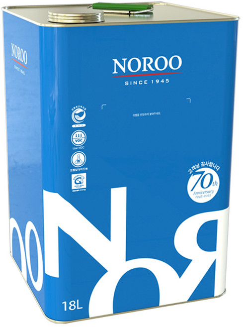 노루페인트 광택스 DX-5958 18LT 유광 백색 및 조색, 광택스 백색, 18L, 1개