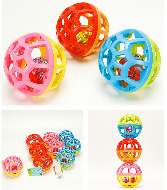 신생아 장난감 4개월 아기 국민 영아 래틀볼, 1개