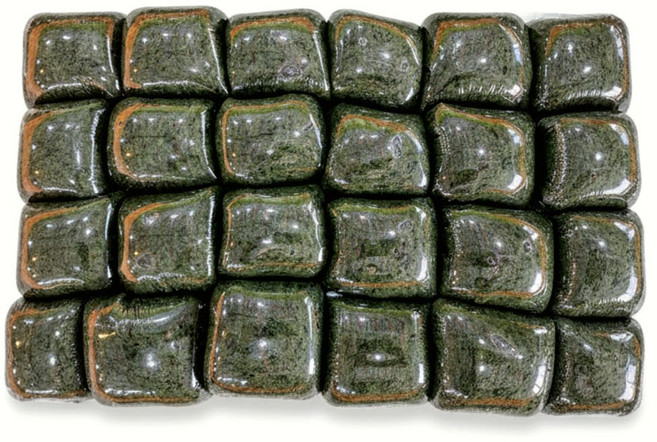 조도쑥떡 국산 쑥인절미 2kg 찹쌀떡 콩고물 콩가루 포함 식사대용, 1개