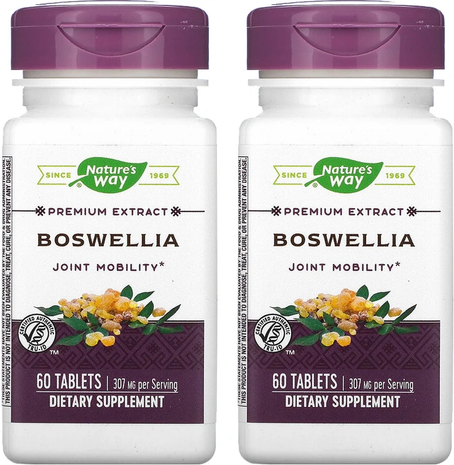 네이쳐스웨이 보스웰리아 307 mg 60 정 2팩, 2개, 60정 - 쿠팡