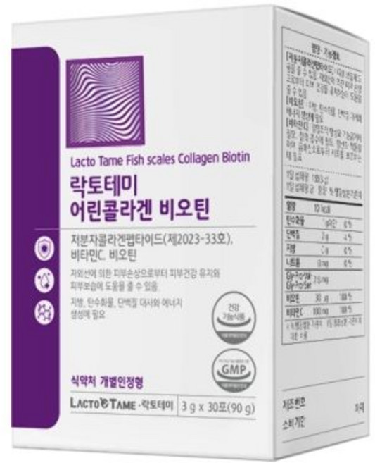 하루밸런스 어린콜라겐 비오틴 x 30포, 90g, 1개