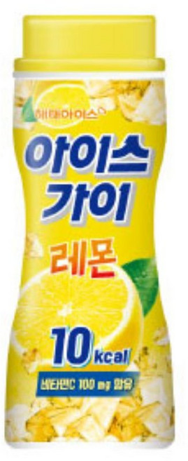 해태제과 아이스가이레몬 15개 한박스 아이스크림, 200ml