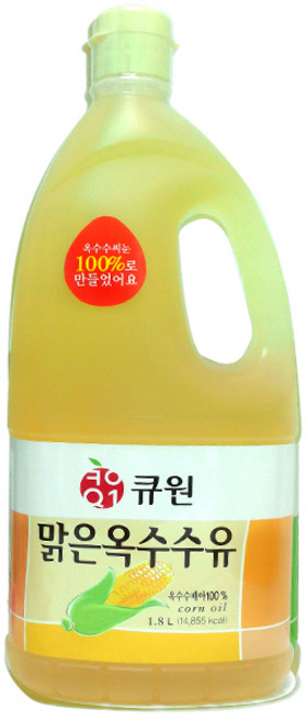 큐원 옥수수유 1.8L, 4개