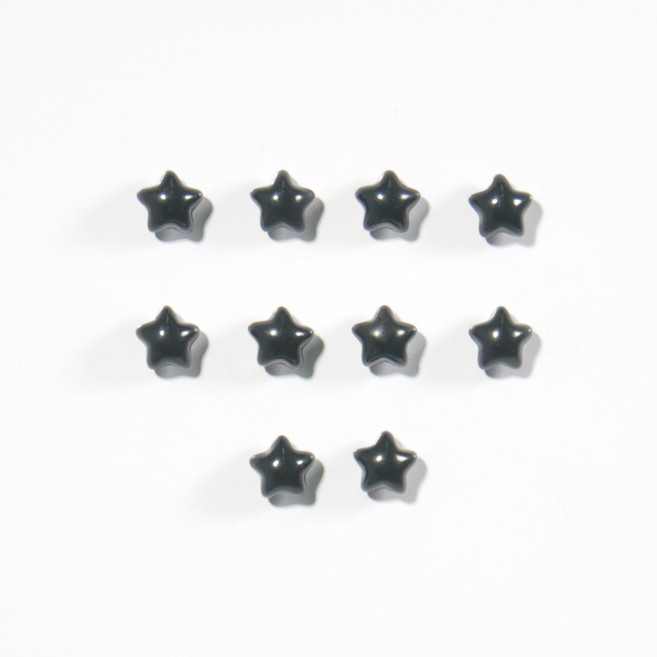 봉봉샵 블랙미니스타 냉장고 현관문 인테리어 자석 마그네틱, 블랙미니스타 10P