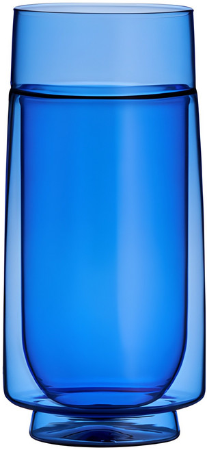 헤리터 가야 글라스 컵 라지 550ml, 블루, 1개