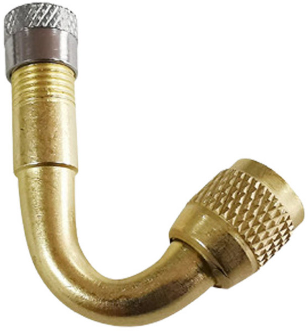 타이어 밸브 노즐 연장 어댑터 공기압 익스텐더 스템 각도조절 아답타, 1개, A