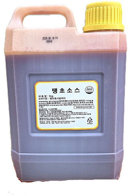 태영 땡초소스 5kg, 1개