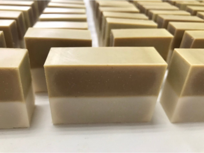 台灣盲人重建院 視障者手作馬賽皂 50g/100g, 1個, 迷迭香(添加迷迭香粉),50g