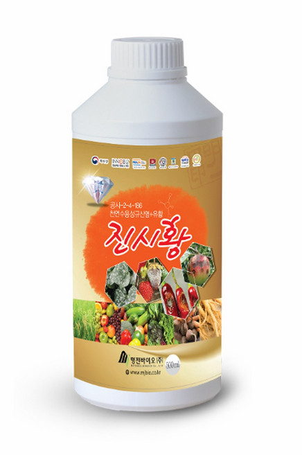 명전바이오 진시황 500ml 수용성규산염+유황 병충해방제 뿌리발달, 1개