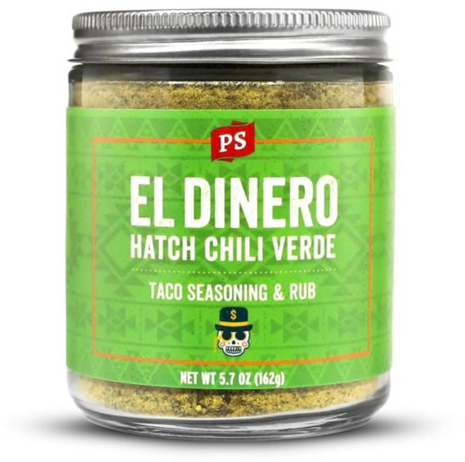 PS 시즈닝 프라임 타임 비처스 블렌드 버터리 갈릭 앤 허브 바비큐 소고기 문지름 훈제 그릴 베이킹용 건조 문지름과 향신료로 스테이크 돼지고기 닭고기 부위용, 햇치 칠리 베르데