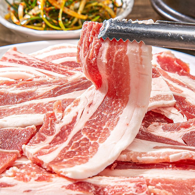 잡내없는 한돈 한입 냉동삼겹살, 1개, 400g