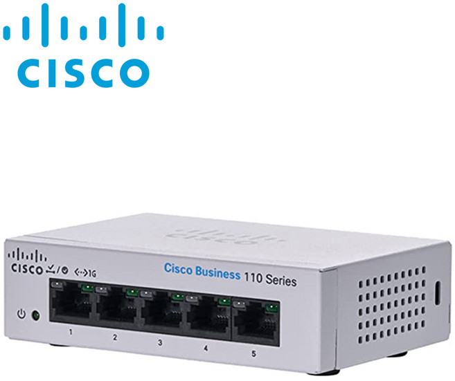 시스코 CBS110-5T-D [비관리형 1Gbps 5Port Switch]