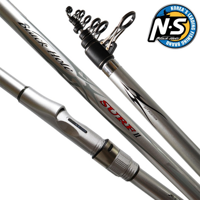 엔에스 블랙홀 서프2 민물 바다 원투 낚시대 NS, 25-420