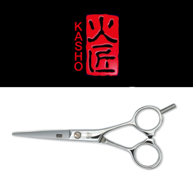 카쇼 KCB-S 블런트 미용가위 커트 가위 4.5/5/5.5/6인치 전문가용, KCM-45S, 1개