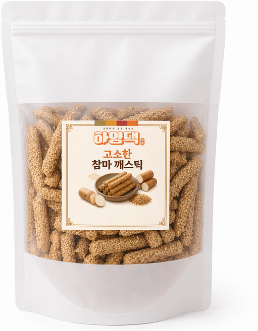 하양댁 고소한 참마 깨스틱 슬림, 1개, 480g