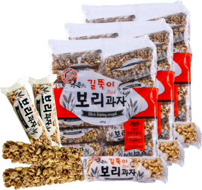길쭉이 보리과자, 12.5g, 96개