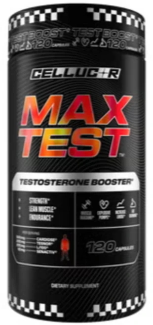 Cellucor Max Test Testosterone Booster 셀루코어 테스토스테론 120 Capsules (30 Servings) C4, 1개, 120정 - 쿠팡