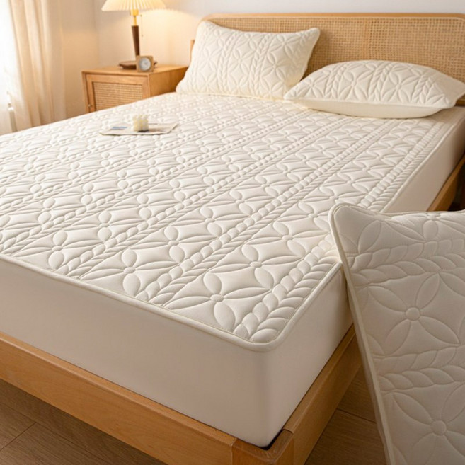 방일 겨울용 두꺼운 항균 방수 매트리스 커버