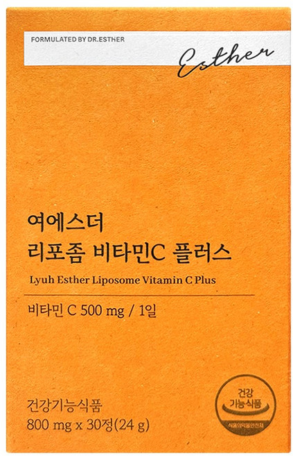 여에스더 리포좀 비타민C 플러스, 30정, 1개
